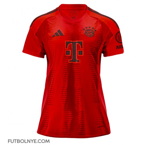 Camiseta Bayern Munich Primera Equipación para mujer 2024-25 manga corta